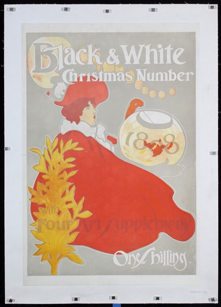 Black & White - Christmas Number by Anonymous, 1898