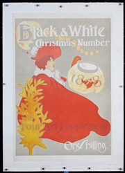 Black & White - Christmas Number by Anonymous, 1898