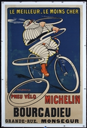 Pneu Velo Michelin by Roowy (Stanley Charles Roowles), 1912
