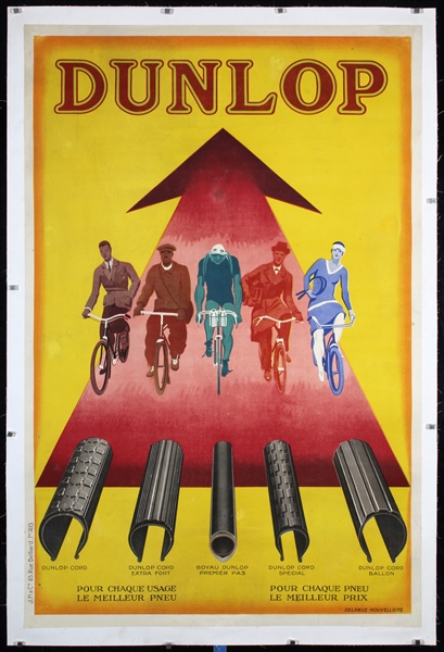 Dunlop by Pierre Charles Delarue-Nouvelliere, ca. 1930