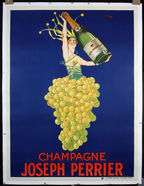Champagne Joseph Perrier by J. Stall, ca. 1930