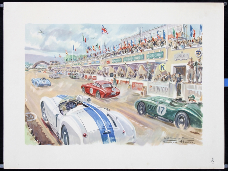 24 Heures Du Mans 1952 by Geo Ham, 1952