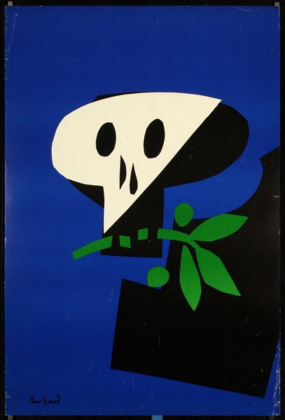 No Text (Death Mask) by Paul Rand, 1969