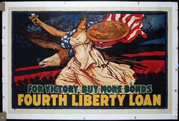 For Victory, Buy More Bonds - Fourth Liberty Loan by J. Scott Williams, ca. 1918