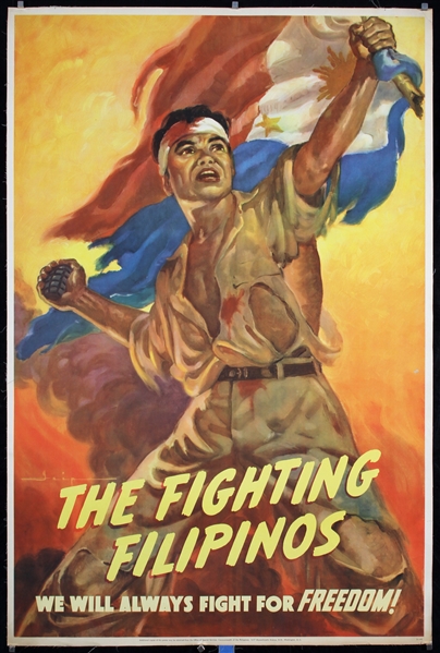 The Fighting Filipinos by Manuel Rey Isip, 1943