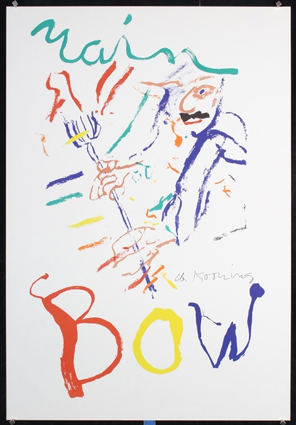 Rainbow (Thelonious Monk) by Willem de Kooning, ca. 1976