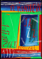 Montreux Jazz Festival by Nicola De Maria, 1988