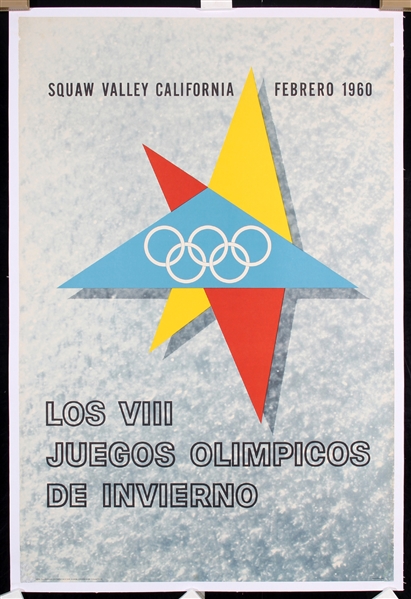 Los VIII Juegos Olimpicos de Invierno - Squaw Valley by Anonymous - USA, 1960