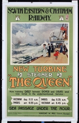 South Eastern & Chatham Railway - The Queen by Anonymous - Great Britain, 1907