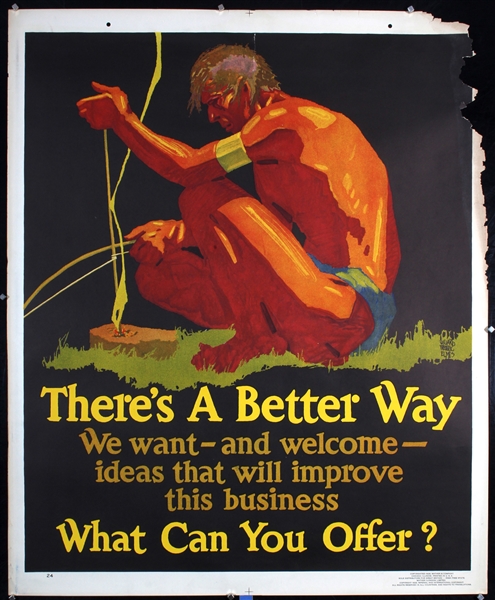 There´s A Better Way by Willard Frederic Elmes, 1929