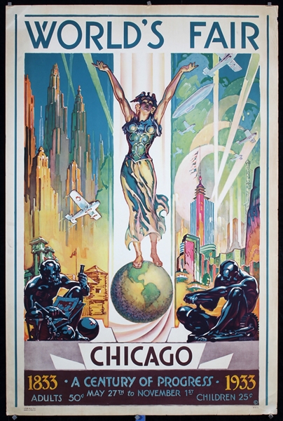 World´s Fair Chicago by Glen Sheffer, 1933