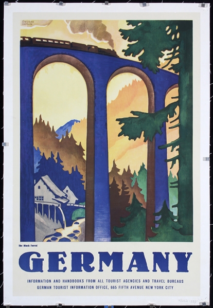 Germany - The Black Forest by Willy Dzubas, ca. 1930