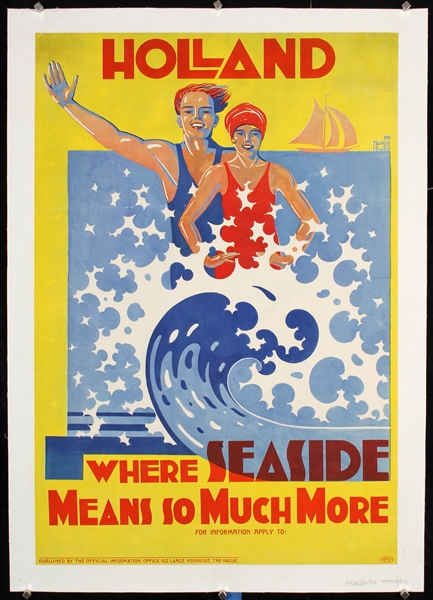 Holland - Where Seaside Means So Much More by Machteld den Hertog, 1930