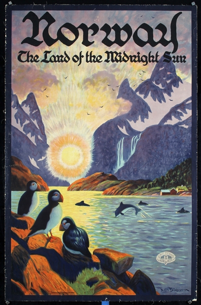 Norway - The Land of the Midnight Sun by Benjamin Blessum, ca. 1935