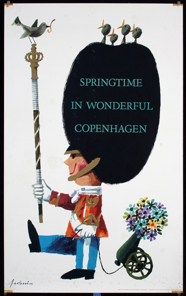 Springtime in Wonderful Copenhagen by I. B. Antonio, 1961