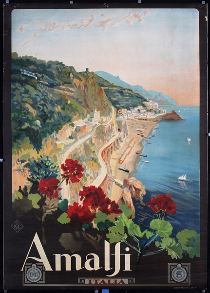 Amalfi by Mario Borgoni, ca. 1925