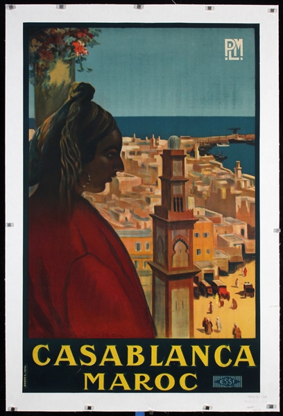 Casablanca - Maroc by Brindeau, ca. 1930