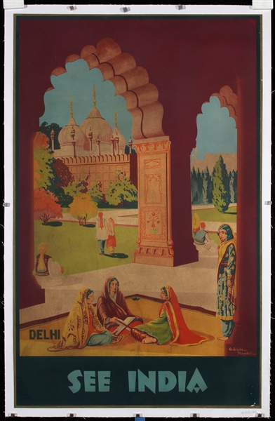 See India - Delhi by Gobinda Mandal, ca. 1935