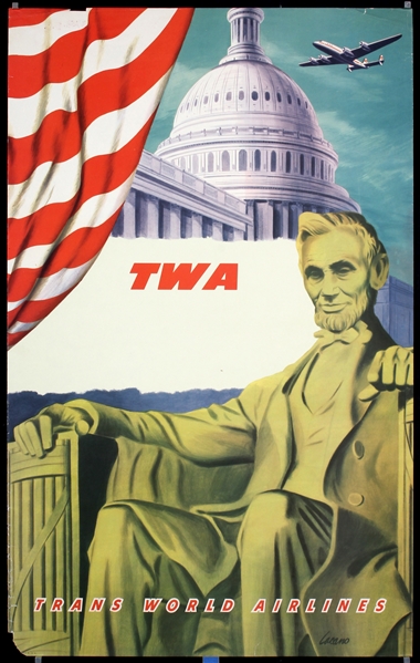 TWA  (Washington) by Lacano, 1951