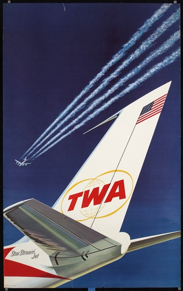 TWA - Star Stream Jet by Anonymous, ca. 1962