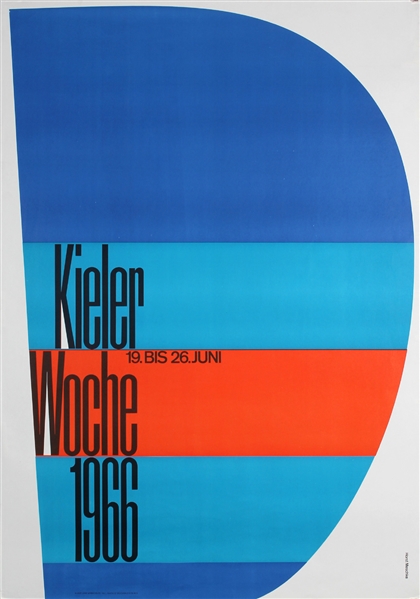 Kieler Woche by Meschke, 1966