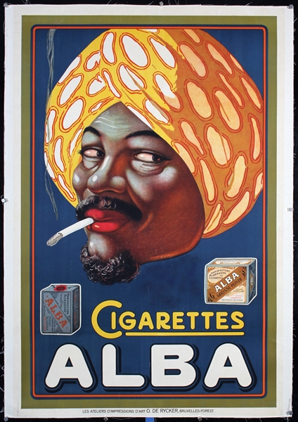 Cigarettes Alba by Anonymous - Belgium, ca. 1928