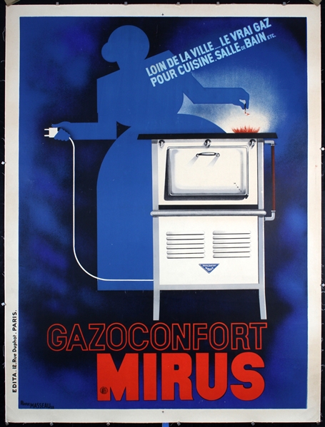 Gazoconfort Mirus by Pierre Fix-Masseau, 1932