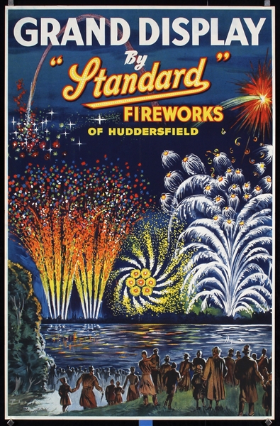 Grand Display by Standard - Fireworks by Anonymous - USA, ca. 1935