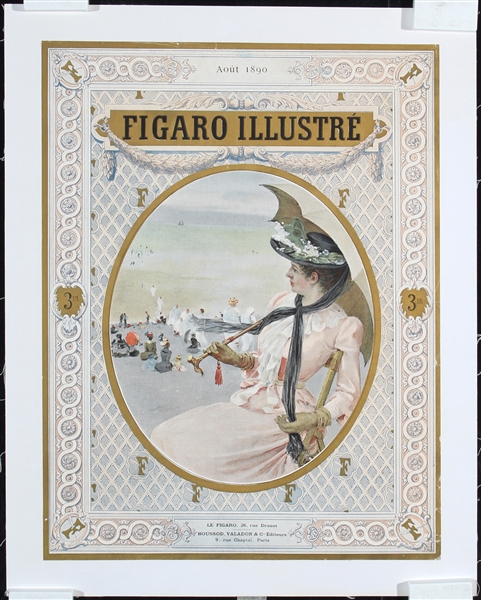 Le Figaro (2 Magazine Covers) by Anonymous, 1890