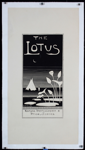 The Lotus - Kansas-Intercollegiate by Alfred Haughton Clark, ca. 1895