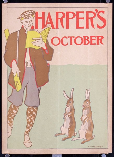 Harpers October by Edward Penfield, 1895