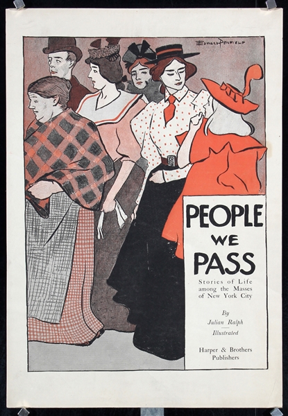 People We Pass by Edward Penfield, ca. 1896