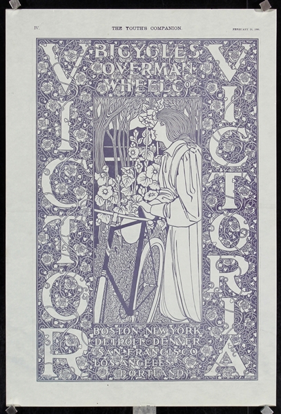 Victor Bicycles by William H. Bradley, 1896