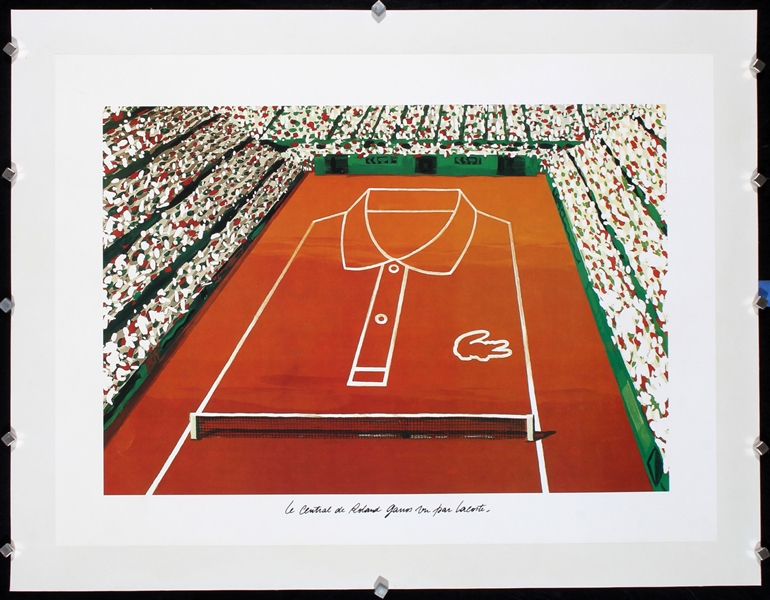 Lacoste - Roland Garros (2 Posters) by Anonymous, ca. 1975