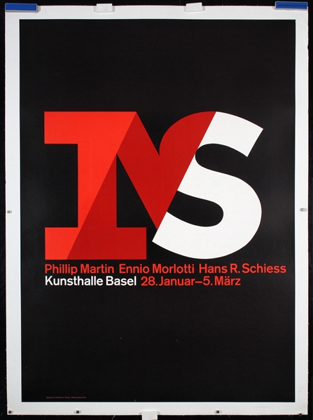 MS - Kunsthalle Basel by Armin Hofmann, 1966