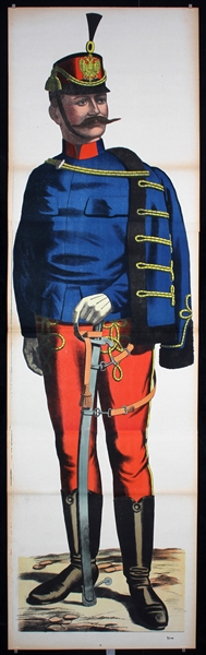 Wissembourg - Russian Cavalry Soldier (#167) by Anonymous, ca. 1900