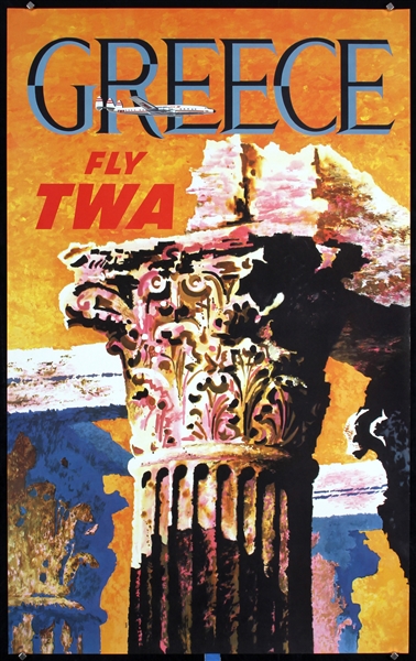 TWA - Greece by David F. Klein, ca. 1958