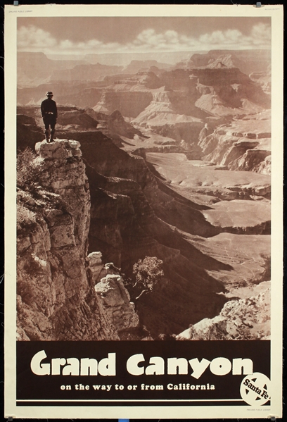 Santa Fe - Grand Canyon by Anonymous - USA, ca. 1938