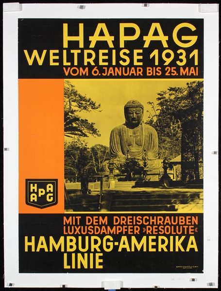 HAPAG - Weltreise by Anonymous - Germany, 1931