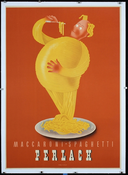 Perlach - Maccaroni Spaghetti by Richard Roth, ca. 1950