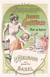 Hürlimanns Feinste Confitüren by Anonymous - Switzerland. ca. 1895