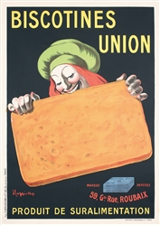 Biscotines Union by Leonetto Cappiello. ca. 1906