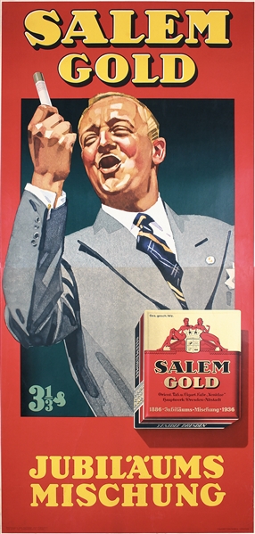 Salem Gold - Jubiläumsmischung by Anonymous - Germany. 1936