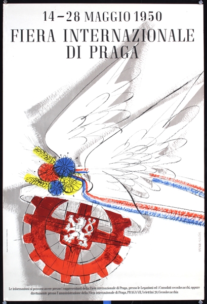 Fiera Internazionale di Praga by Josef Flejsar. 1950