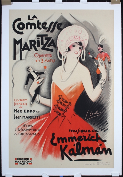 La Comtesse Maritza by Georges Dola. 1930