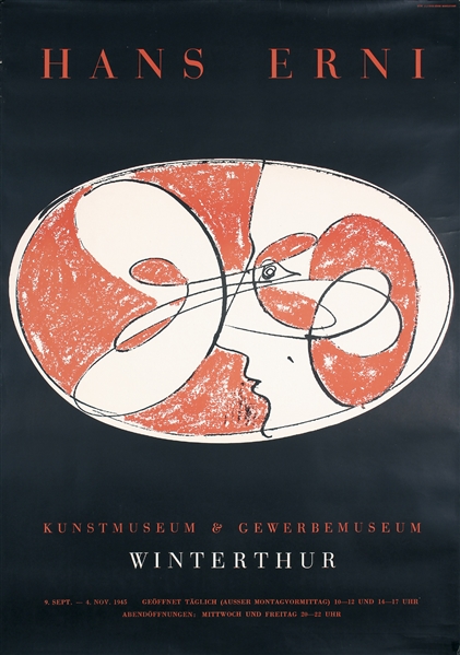 Kunstmuseum & Gewerbemuseum Winterthur by Hans Erni. 1945