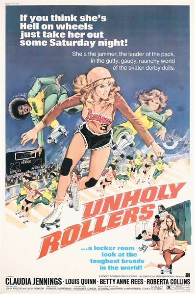 Unholy Rollers by Anonymous - USA. 1972