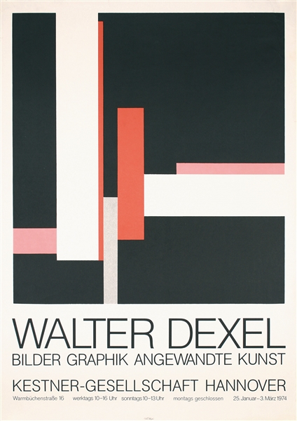 Walter Dexel - Kestner-Gesellschaft by Anonymous - Germany. 1974