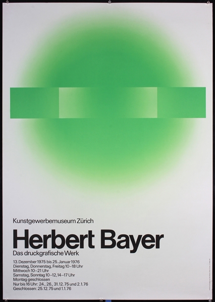 Herbert Bayer by Elso Schiavo. 1975