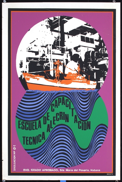 Escuela de Capacitacion Tecnica Alecrin (Cuba) by Jorge Dimas . 1976